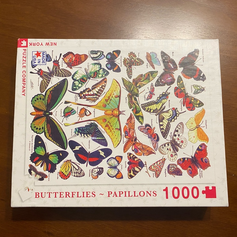 Puzzle Company Butterflies 1000-Piece Jigsaw Puzzle - Multicolor